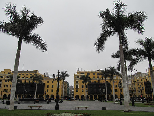 Lima: la Plaza Mayor dans le centre historique