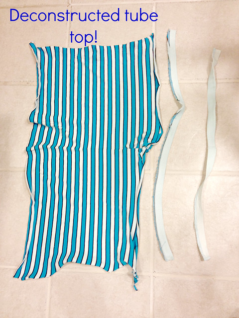 Upcycled Tube Top