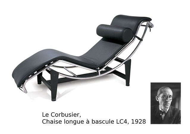 03. Le Corbusier, Chaise à bascule LC4, 1928