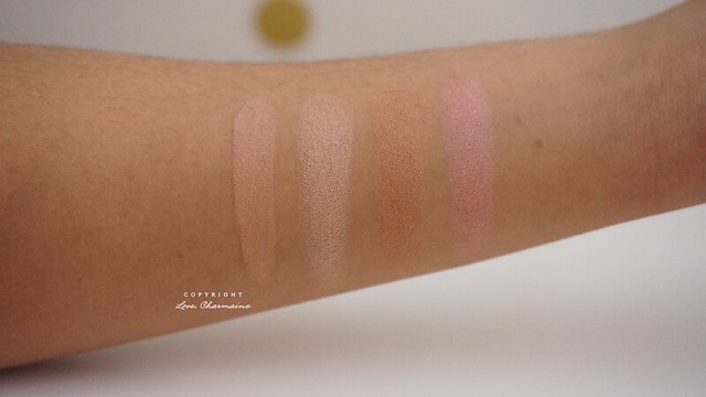 Physicians Formula Nude Wear Collection - Swatches