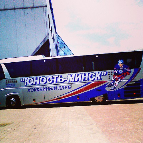 Автобус второго хоккейного клуба в Минске по значимости