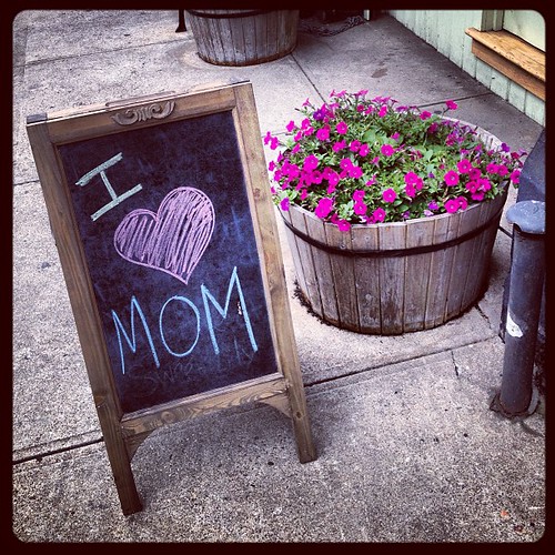 Seen in TriBeCa. Happy Mother's Day to all Moms!