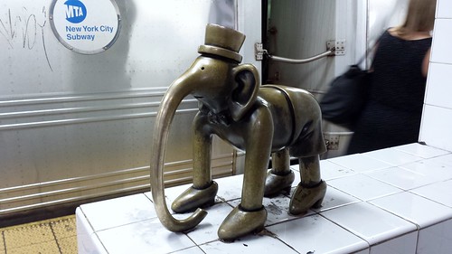 Tom Otterness Sculptures in Metro Station
