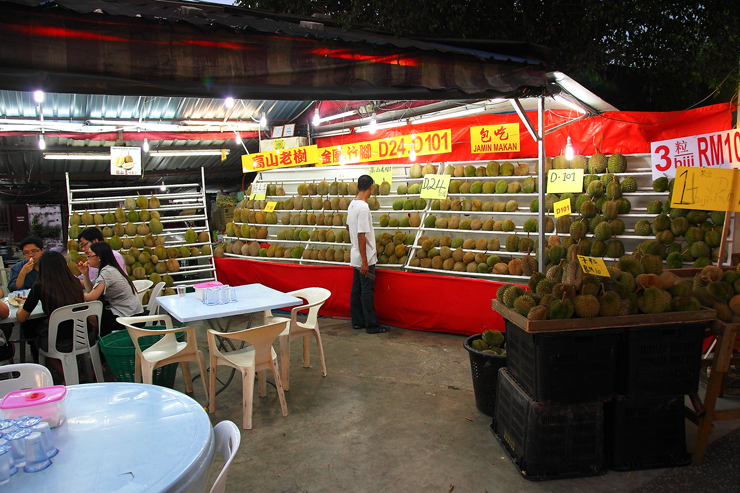 Kepong-Durian-Stall
