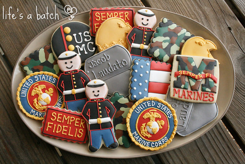 Marines Cookie Assortment.