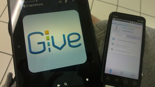 Givelify on Tablet and Mobile