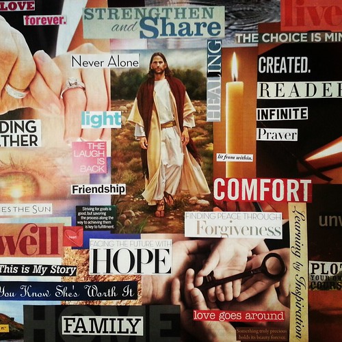 One Little Word 2013: Hope Collage