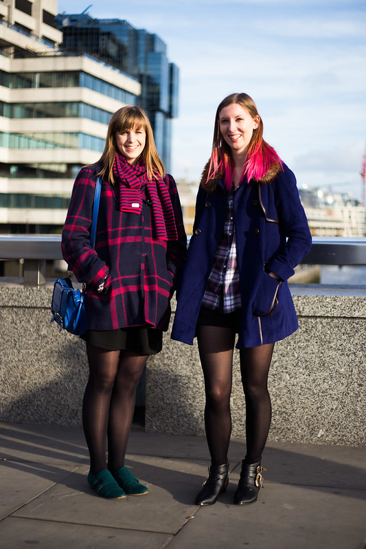 Street Style - Roz & Sara, London Bridge