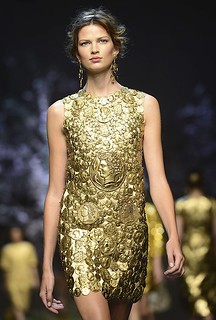 Dolce & Gabbana's centurion dress