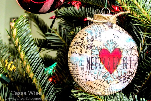 Merry and Bright Ornament