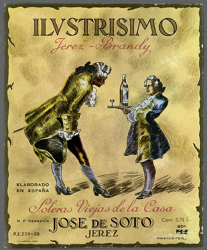 023- Etiquetas de bebidas. Figuras y retratos de hombres -1890 - 1920 - Biblioteca Digital Hispánica