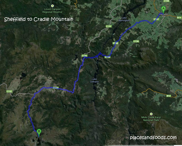 day 2 sheffield to cradle mountain