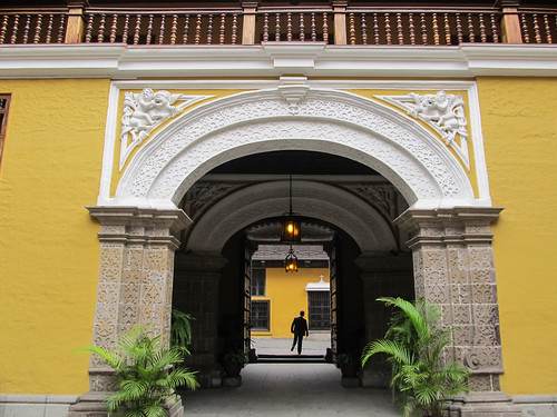 Lima: le Palacio de Torre-Tangle dans le centre historique
