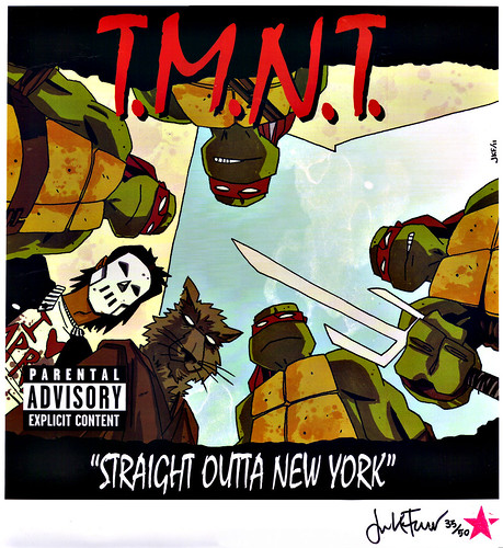 T.M.N.T.: STRAIGHT OUTTA NEW YORK // ..print 35/50 (( 2011 )) 