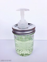 Iron Craft Challenge #10: Home - Mason Jar Soap Dispenser