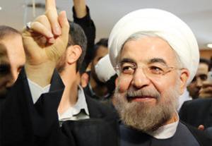 Hassan Rouhani, the new president of the Islamic Republic of Iran. The United States government says it wants to open discussion involving Middle Eastern state's nuclear program. by Pan-African News Wire File Photos