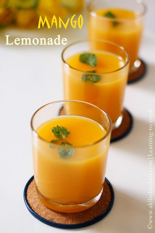 How to make Mango lemonade