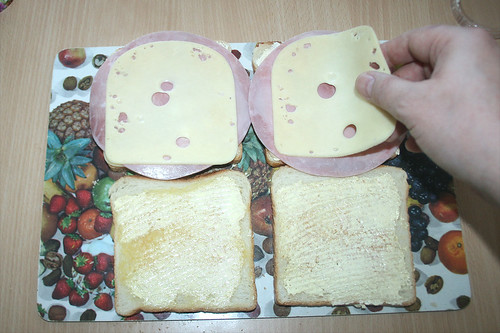 12 - Weitere Schicht Käse addieren / Add another layer cheese