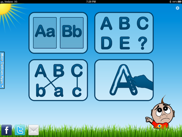 Letter Quiz App - For Toddlers - Kaelah Bee