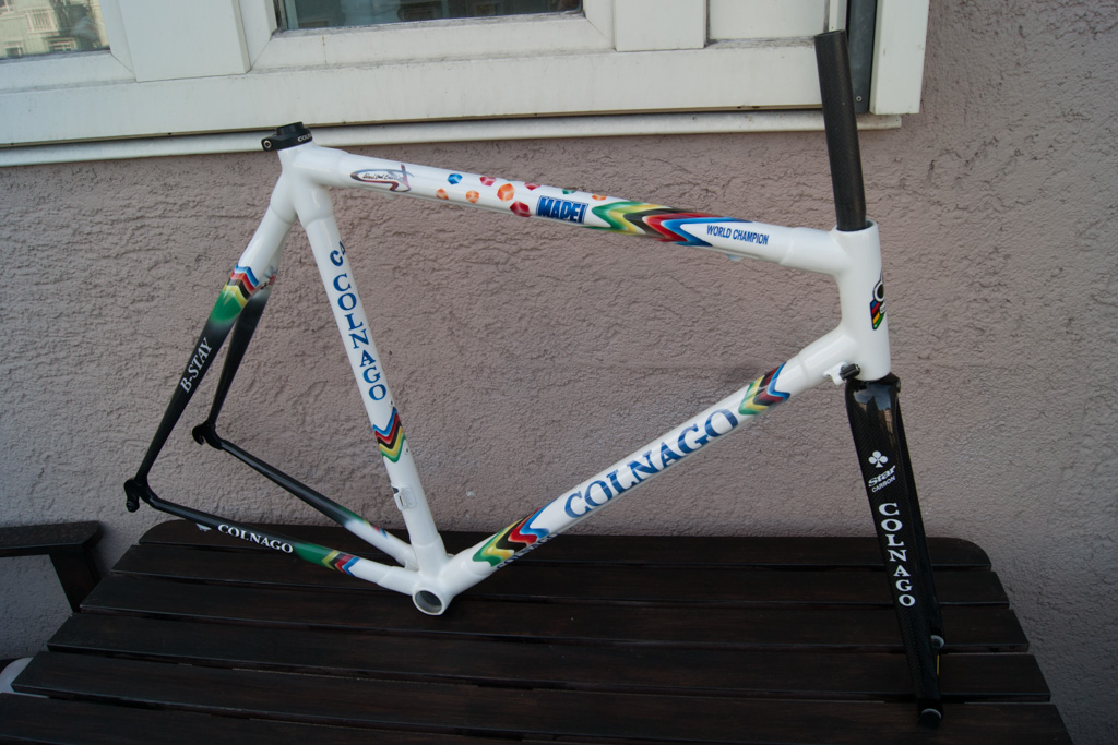 Soak tro acceptere The Holy Grail : Colnago C40 B-Stay Mapei World Champion - Weight Weenies
