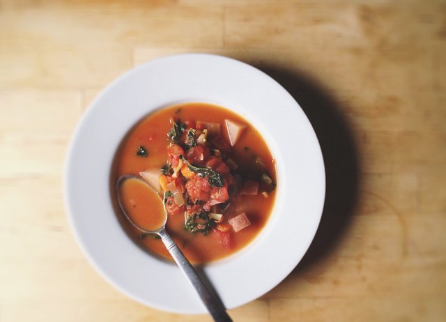 5 Day Fall Cleanse Minestrone Soup