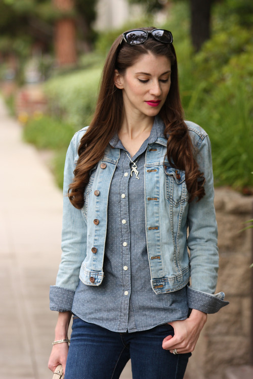 Denim outfit