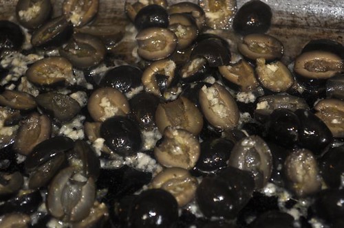 black olives seared in olive oil 11