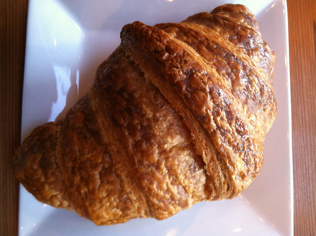 And a plain croissant, just because