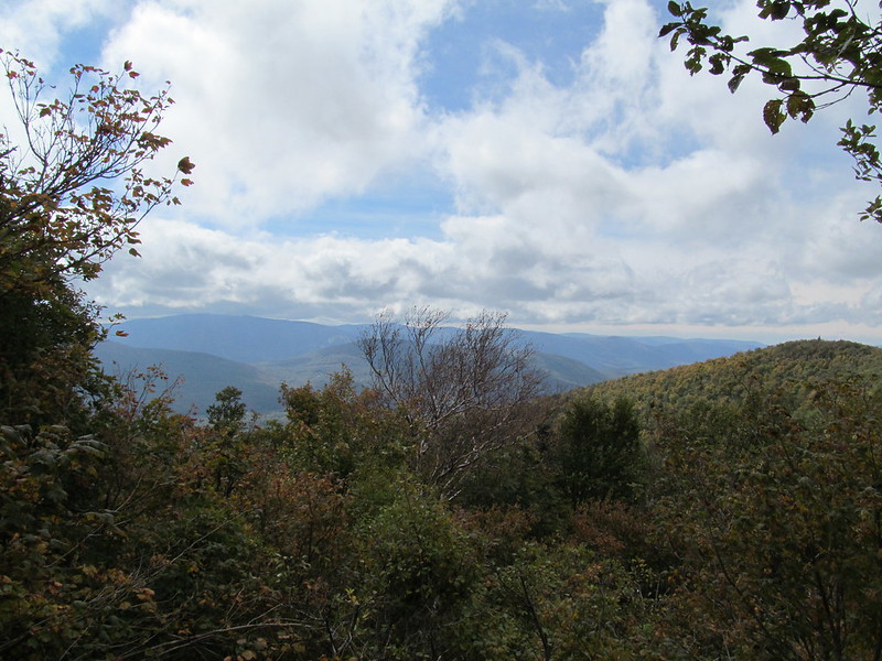 View south from west ridge of Thomas Cole Mountain