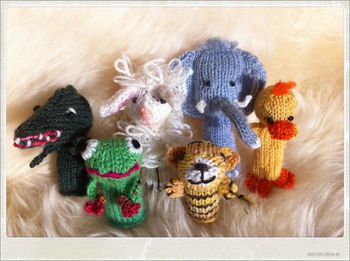Finger Puppets by Beatrixknits
