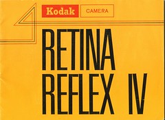 Kodak Retina Reflex IV - Instructions for use