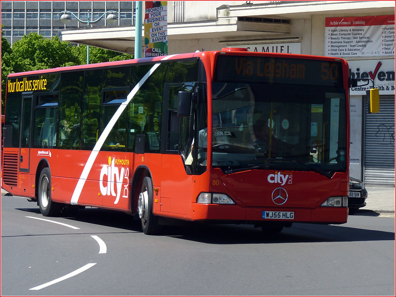 Plymouth Citybus 080 WJ55HLG