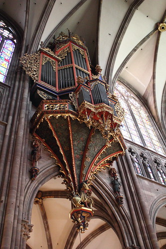 Strasbourg cathedral organs