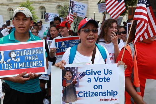 Immigration reform Rally on Capitol Hill