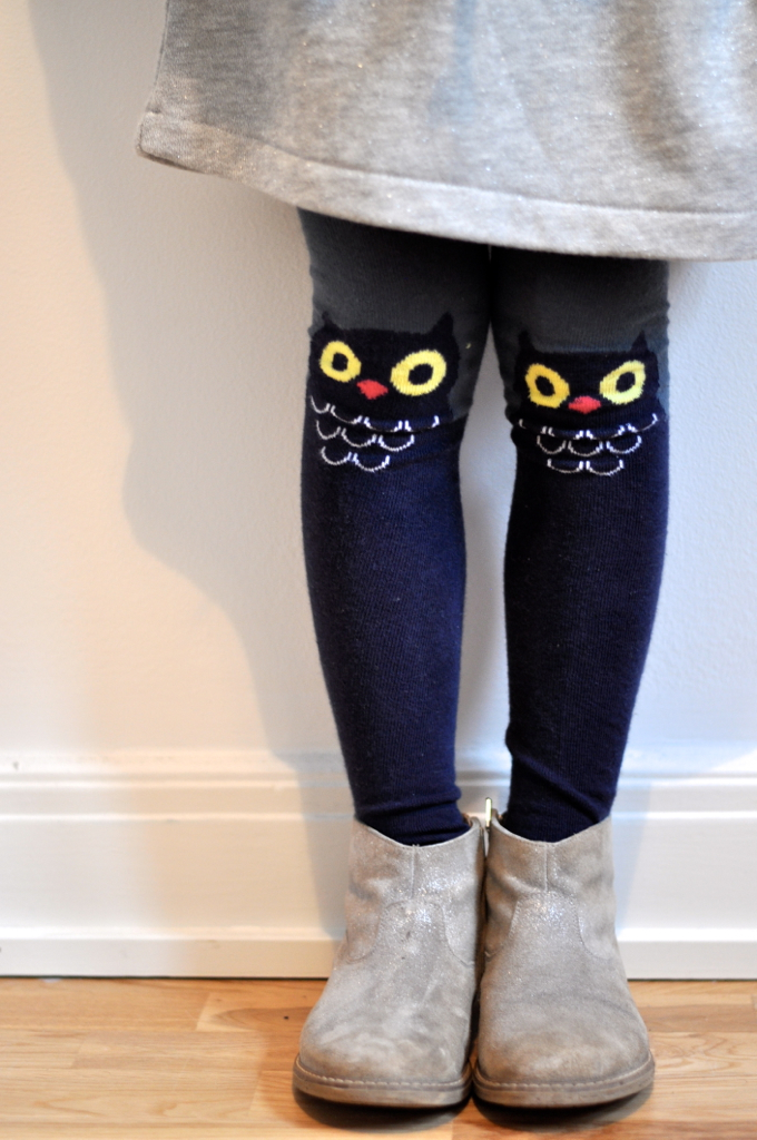 small style//owl tights and pom d'api boots