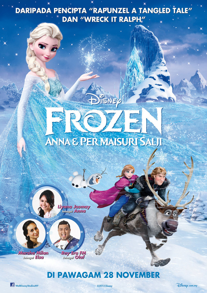 Poster Filem Frozen