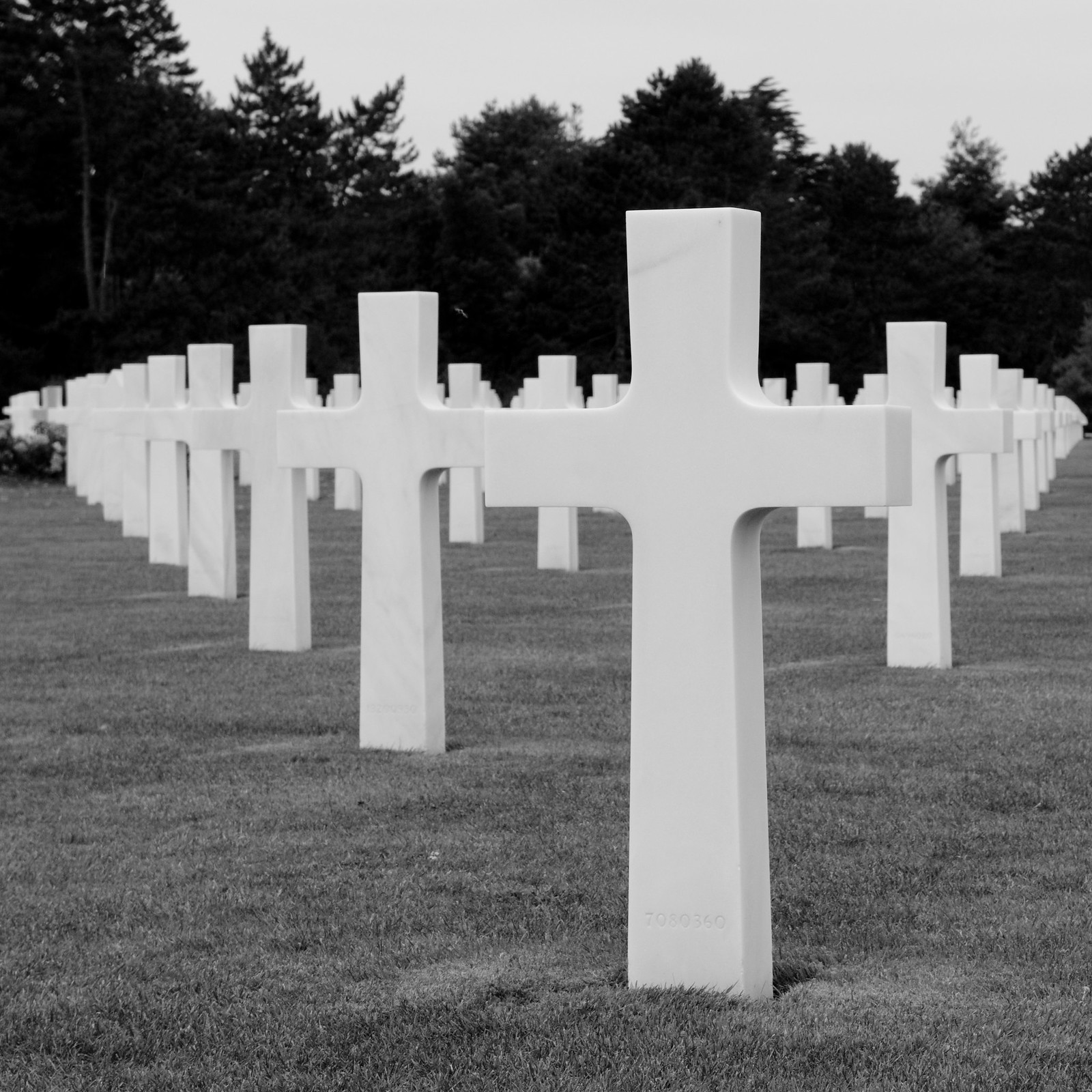 D-Day Cemetery in Normandy. Credit Michal Osmenda