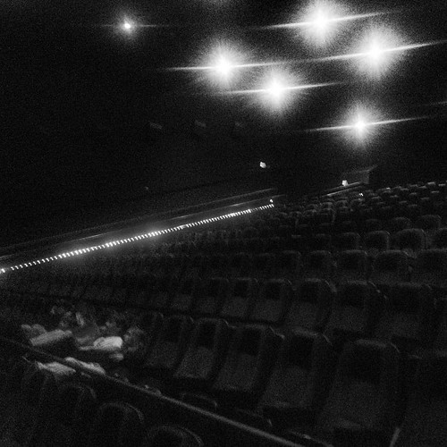 Had the theatre to ourselves. #ironman3