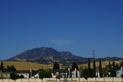 			Klaus Naujok posted a photo:	South/west view of Mt. Diablo and its foot hills from the Black Diamond Middle School's football field.