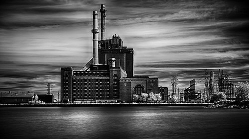 State Line Power Plant by Kunst Images