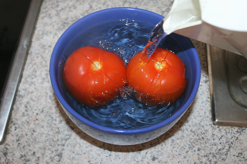 31 - Tomaten überbrühen / Blanch tomatoes