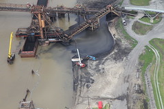 Plaq, St. Bernard--O&G canals, Oil leak from facility, United Bulk Terminal Coal/Pet Coke leak NRC 1078626