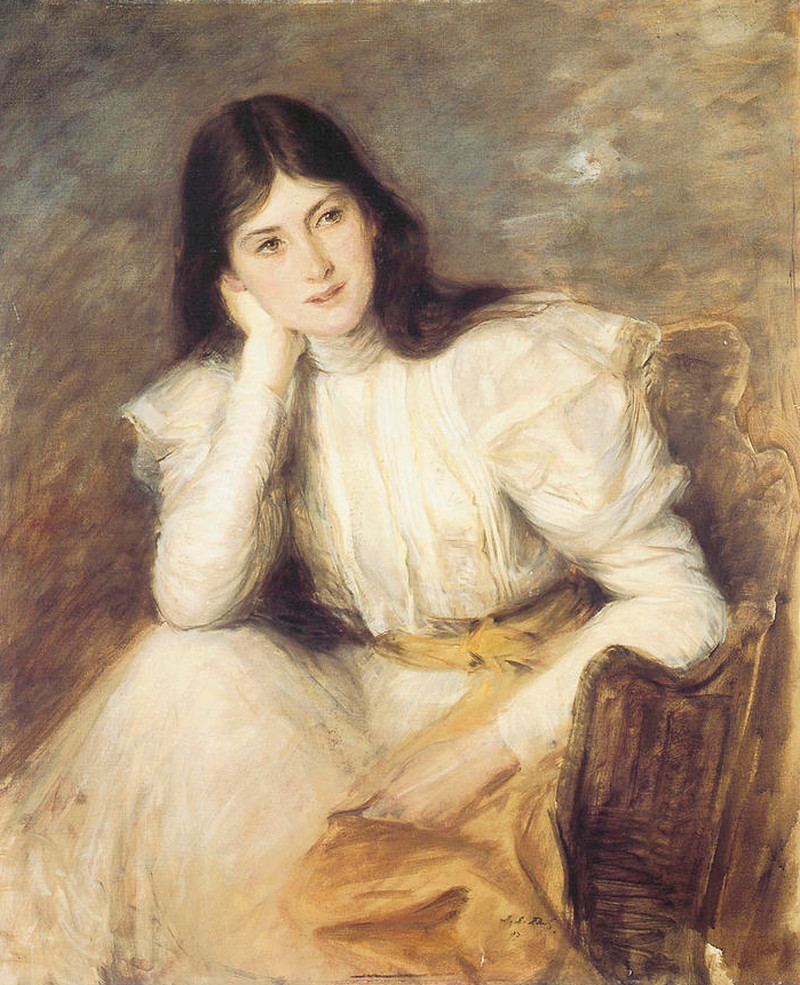 Portrait of Berthe Capel, wife of Lord Michelham by Jacques-Émile Blanche, 1897