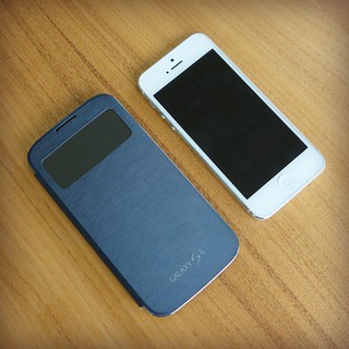 Samsung Galaxy S4 und iPhone5