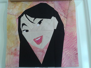 Paper Pieced Mulan