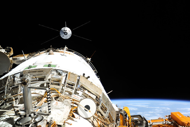 ATV-4 homing in on the Station