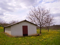 Cabane à la campagne