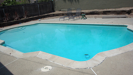 Pool after