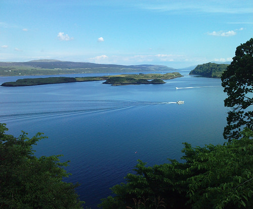 Clear skies down the Sound of Mull by Calum Hall Tobermory