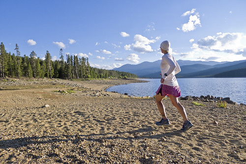Jogging at Turquoise Lake II by Wayne-K